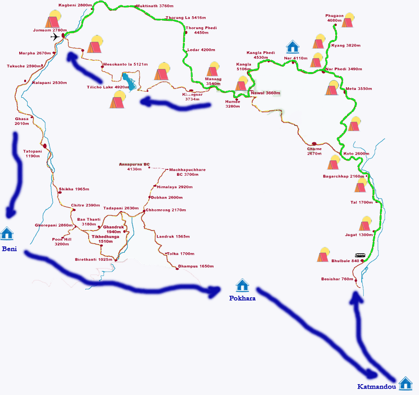 Népal : La vallée de Nar - Phoo