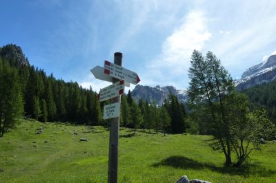 Les Dolomites de Brenta — étape 3 : en route vers le refuge Graffer