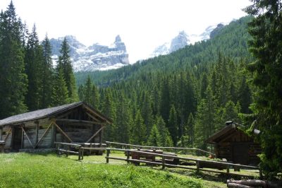 Les Dolomites de Brenta — étape 3 : en route vers le refuge Graffer