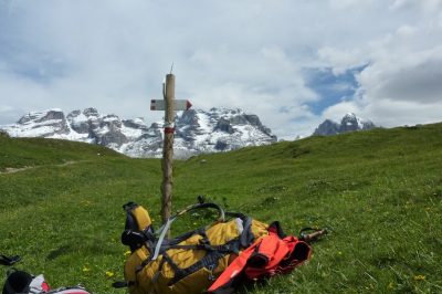 Les Dolomites de Brenta — étape 3 : en route vers le refuge Graffer
