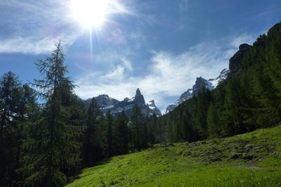 Les Dolomites de Brenta — étape 3 : en route vers le refuge Graffer