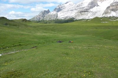 Les Dolomites de Brenta — étape 3 : en route vers le refuge Graffer