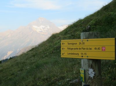 Alpes Gr 5 Nord - Leman Modane — étape 14 : Cuchet - Porte de plan du lac