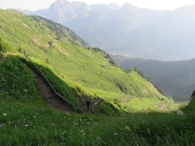 Alpes Gr 5 Nord - Leman Modane — étape 3 : Trebentaz - Chesery Lac vert