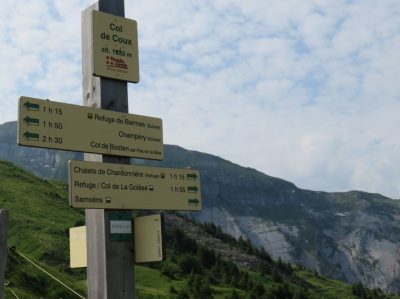 Alpes Gr 5 Nord - Leman Modane — étape 4 : Chesery Lac vert - Golese
