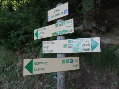 Alpes Gr 5 Nord - Leman Modane — étape 8 : Chamonix - Nant Borrant
