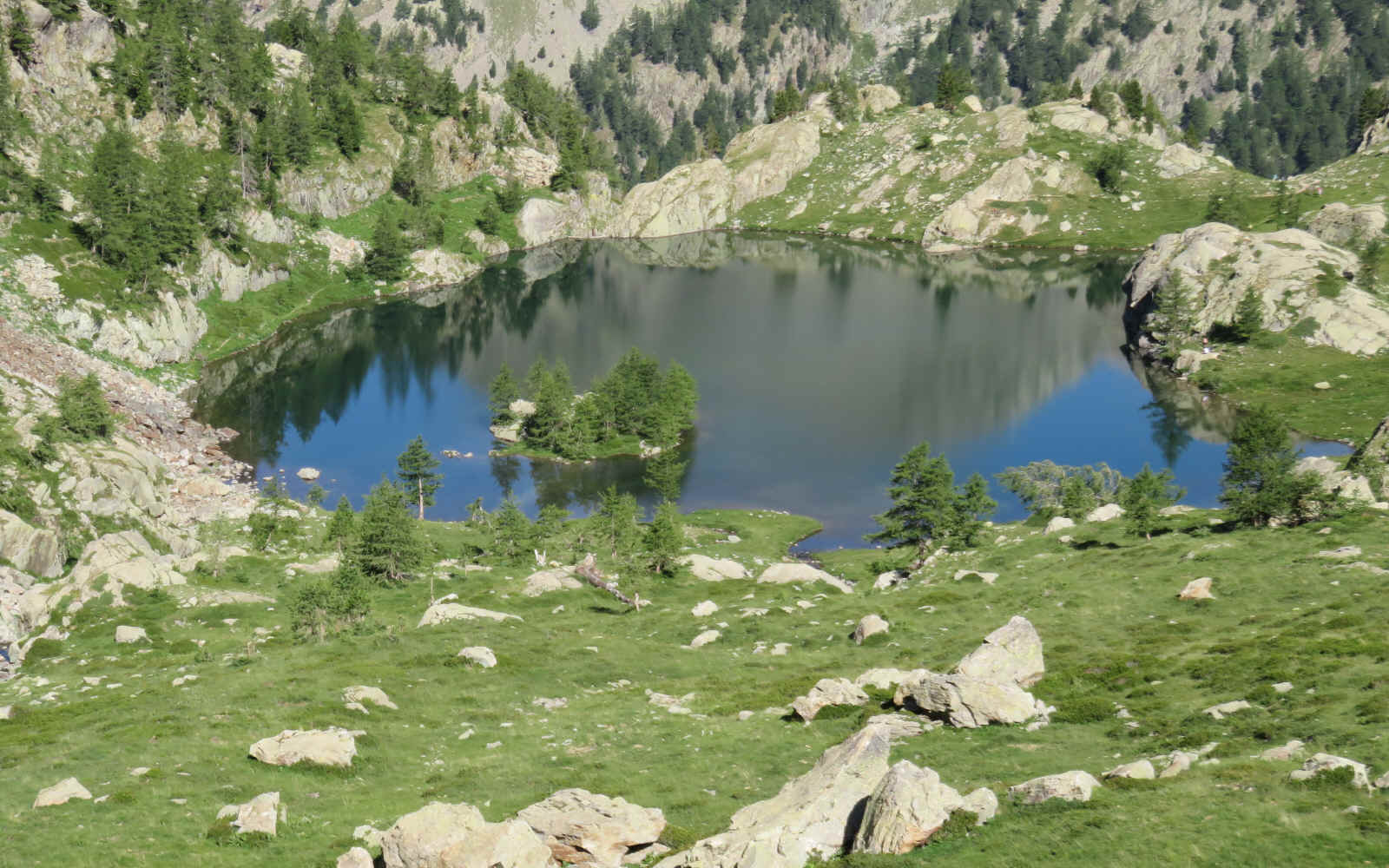 Alpes Gr 5 Sud - Modane Menton — étape 14 : Le Boréon - Refuge de Nice