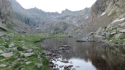 Alpes Gr 5 Sud - Modane Menton — étape 15 : Refuge de Nice - Baisse du camps d'Argent