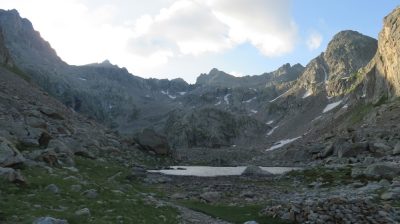 Alpes Gr 5 Sud - Modane Menton — étape 15 : Refuge de Nice - Baisse du camps d'Argent