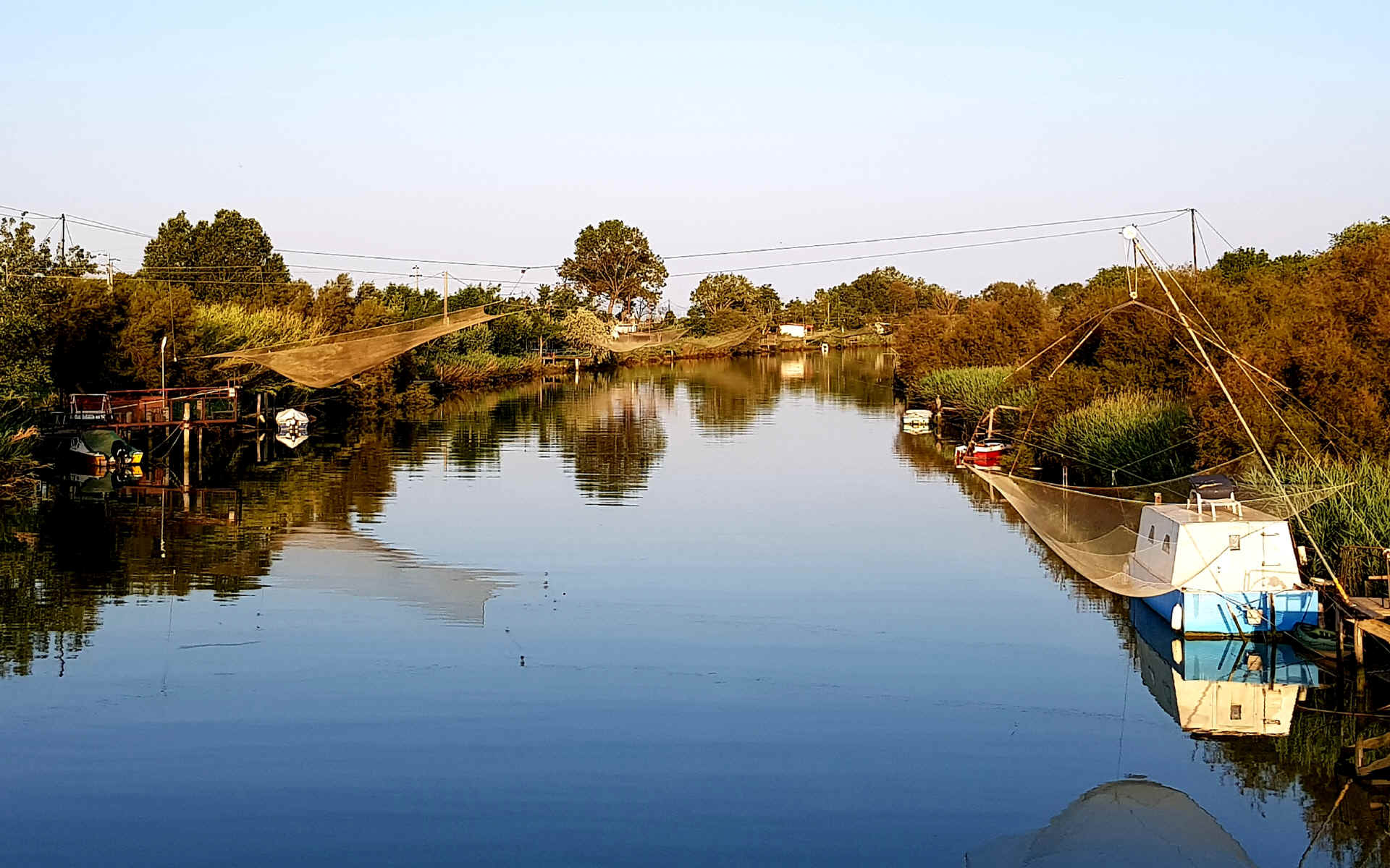 Hommage aux Origines — étape 25 : Lidi di Comacchio > Lido di Dante