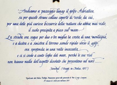 Hommage aux Origines — étape 31 : Falconara Marittima > Sirolo