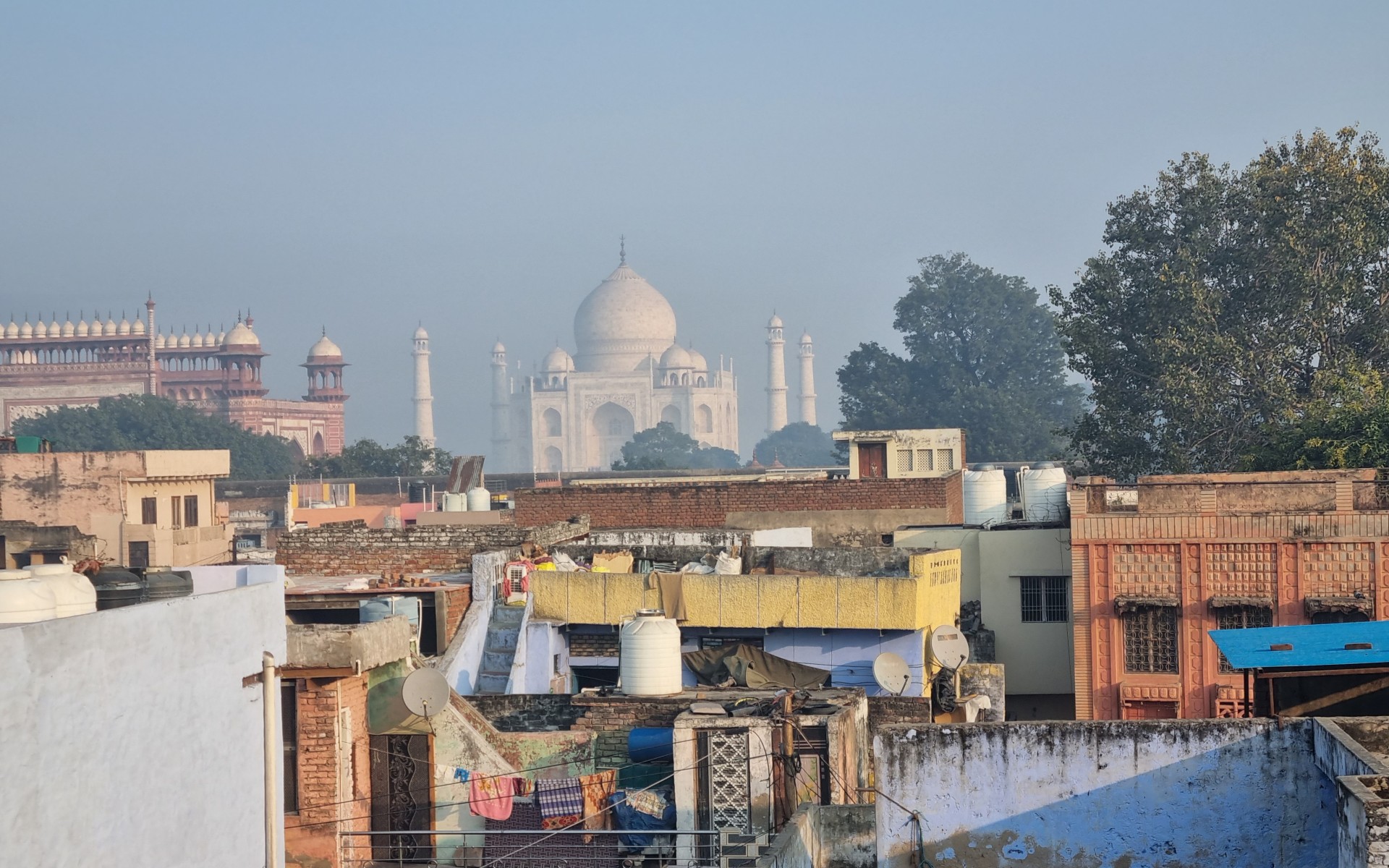 Monkey's temple - Abhaneri - Agra