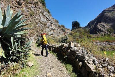 La cordillère Huayhuash — étape 2 : Chiquian - Llamac - Jahuacocha