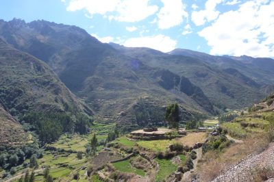 La cordillère Huayhuash — étape 2 : Chiquian - Llamac - Jahuacocha