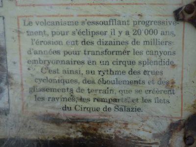 Île de la Réunion — étape 1 : Saint Denis - Plaine des Chicots - La Roche Ecrite